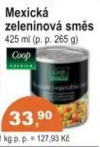 Coop Mexická zeleninová směs nabídka