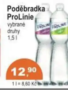 Coop Poděbradka ProLinie nabídka
