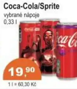 Coop Coca-Cola/Sprite nabídka