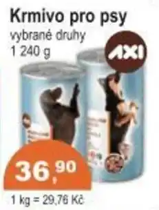 Coop AXI Krmivo pro psy nabídka