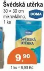 Coop DOMA Švédská utěrka nabídka