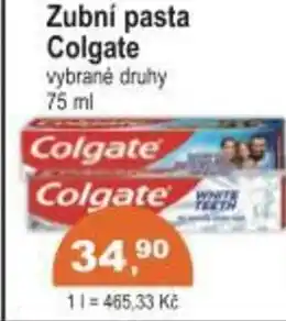 Coop Zubní pasta Colgate nabídka