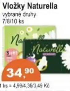 Coop Vložky Naturella nabídka