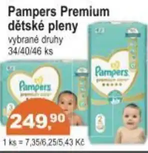 Coop Pampers Premium dětské pleny nabídka