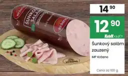 Kubík potraviny Šunkový salám zauzený nabídka