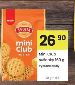 Kubík potraviny Mini Club sušenky nabídka