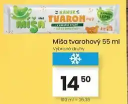Kubík potraviny Míša tvarohový nabídka