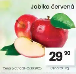Kubík potraviny Jablka červená nabídka