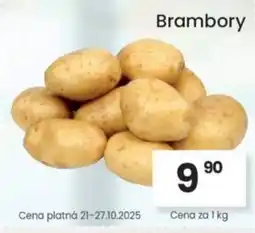 Kubík potraviny Brambory nabídka