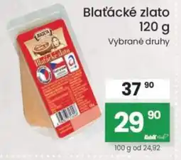 Kubík potraviny Blatacké zlato nabídka
