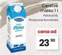 Kubík potraviny Čerstvé mléko nabídka