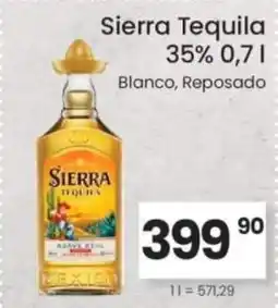 Kubík potraviny Sierra Tequila 35% nabídka