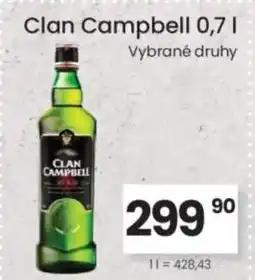 Kubík potraviny Clan Campbell nabídka