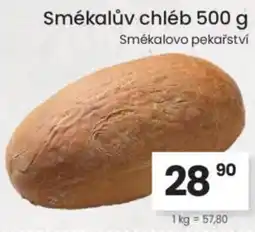 Kubík potraviny Smékalův chléb nabídka