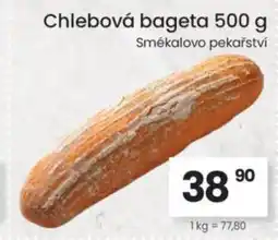 Kubík potraviny Chlebová bageta nabídka