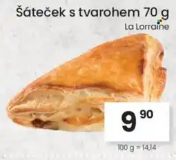 Kubík potraviny Šáteček s tvarohem nabídka