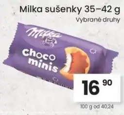 Kubík potraviny Milka sušenky nabídka