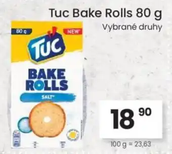 Kubík potraviny Tuc Bake Rolls nabídka