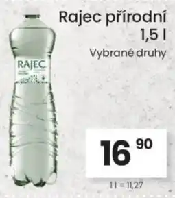 Kubík potraviny Rajec přírodní nabídka