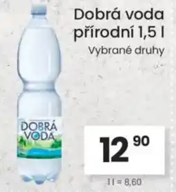 Kubík potraviny Dobrá voda přírodní nabídka