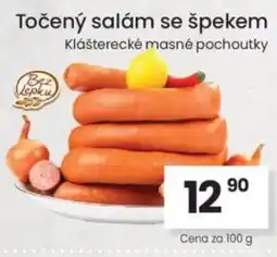 Kubík potraviny Točený salám se špekem nabídka