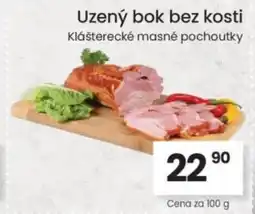 Kubík potraviny Uzený bok bez kosti nabídka