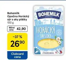 Tesco Bohemilk Opočno Horácký sýr s oky plátky, 100 g nabídka