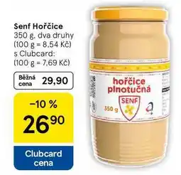 Tesco Senf Hořčice, 350 g nabídka