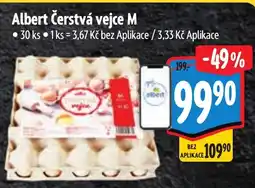 Albert Albert Čerstvá vejce M nabídka