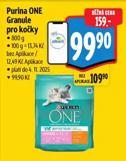 Albert Purina One Granule pro kočky nabídka