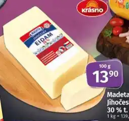 COOP TIP MADETA Jihočeský Eidam 30% t.v.s nabídka