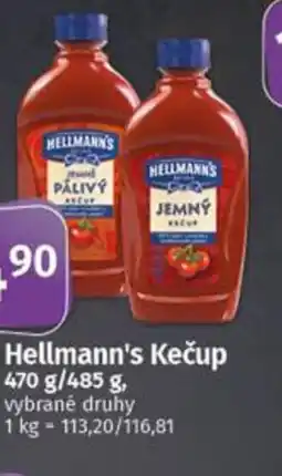 COOP TIP HELLMANN'S Kečup nabídka