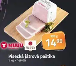 COOP TIP Písecká játrová paštika nabídka