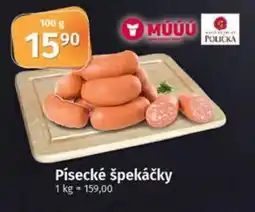 COOP TIP Písecké špekáčky nabídka