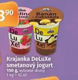 COOP TIP Krajanka DeLuxe smetanový jogurt nabídka