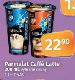 COOP TIP Parmalat Caffé Latte nabídka