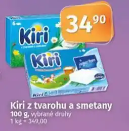COOP TIP Kiri z tvarohu a smetany nabídka