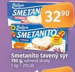 COOP TIP Smetanito tavený sýr nabídka