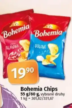 COOP TIP Bohemia Chips nabídka