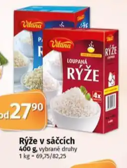 COOP TIP Vitana Rýže v sáčcích nabídka