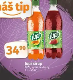 COOP TIP Jupí sirup nabídka
