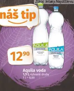 COOP TIP Aquila voda nabídka