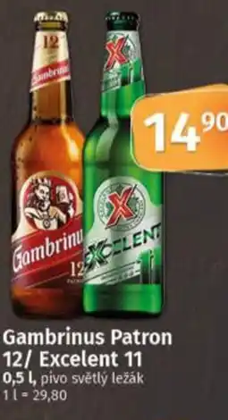 COOP TIP Gambrinus Patron 12/ Excelent 11 nabídka