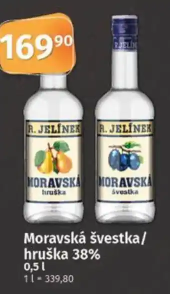 COOP TIP Moravská švestka/ hruška 38% nabídka