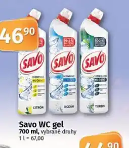 COOP TIP SAVO WC gel nabídka