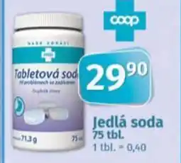 COOP TIP Jedlá soda nabídka