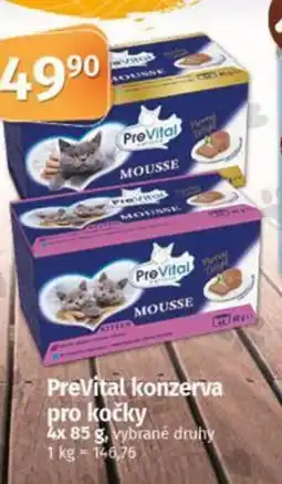 COOP TIP PreVital konzerva pro kočky nabídka