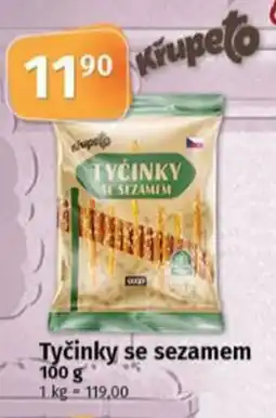 COOP TIP Tyčinky se sezamem nabídka