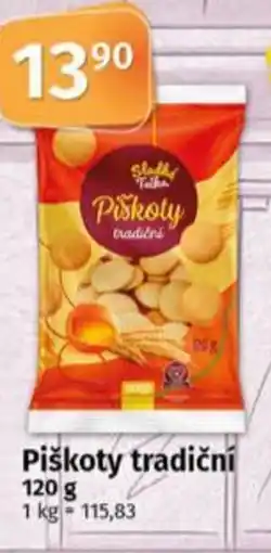 COOP TIP Piškoty tradiční nabídka