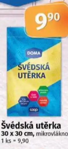 COOP TIP DOMA Švédská utěrka nabídka
